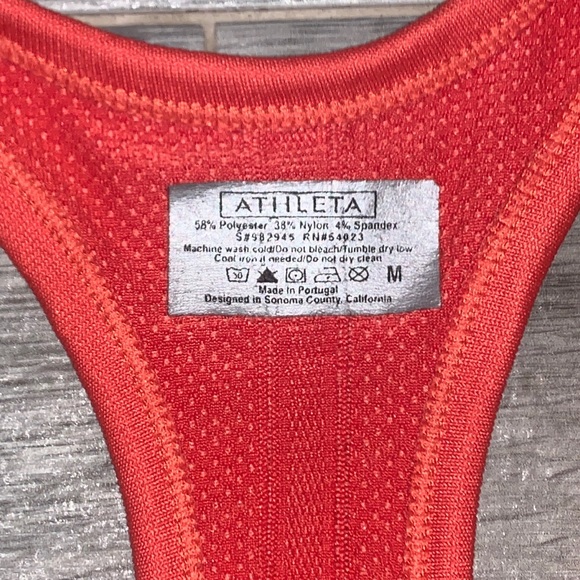 ATHLETA fastest track workout tank top size M - Picture 5 of 8
